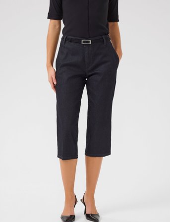 My Essential Wardrobe Tennamw 172 High Capri - Navy - 34