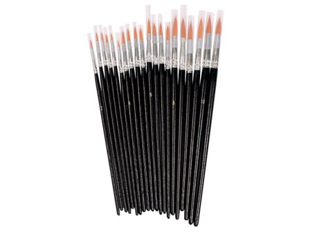 PLAYBOX Syntetpenselset runda 20/fp - Lyreco - Skola och förskola - Målarfärg och tillbehör - Penslar