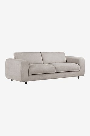 Jotex - Sofa 3-pers. Grå - TRAFFORD - Køb 3-pers. sofaer hos Jotex
