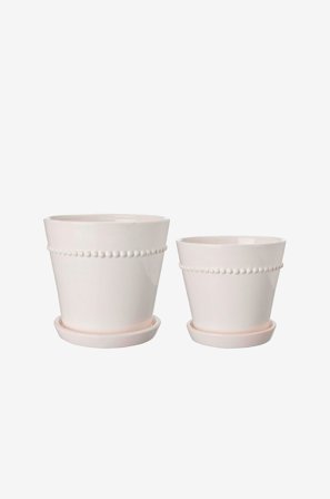 Wikholm Form - Kruka Frances - Vit - Krukor & vaser - Från Homeroom