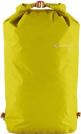 Klättermusen Lagu Waterproof Stuff Bag vedenpitävä kuivapussi, 20L, keltainen - Klättermusen
