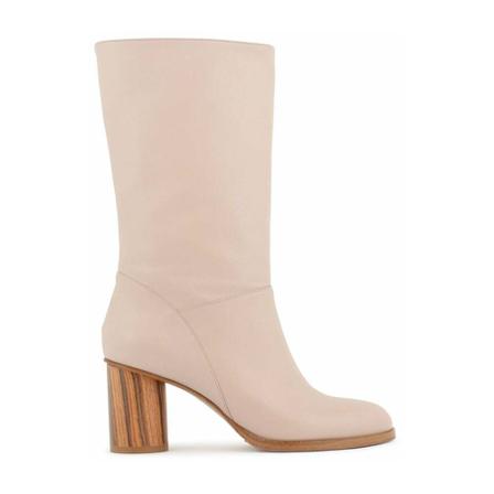 Atelier Content, Heeled Boots Beżowy, Kobieta, Rozmiar: 38 EU
