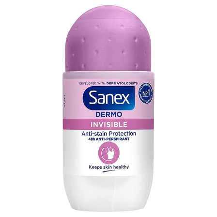 Sanex Dermo Invisible Roll-on 50 ml, Parfumer & Dufte, Til Hende, Deodorant