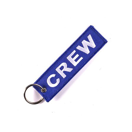 Nøkkelringholder Broderi Alfabet Dør Nøkkelring Håndveske Ring Gaver