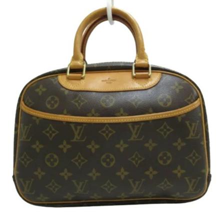 Louis Vuitton Vintage Pre-owned Canvas hndtasker Brun, Dame Vintage Tasker, Størrelse: ONE Size