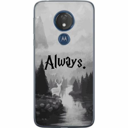 Motorola Moto G7 Power Genomskinligt Skal Harry Potter Hogwart