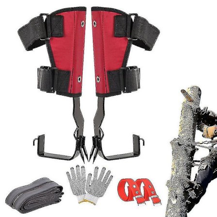 Puun kiipeily S Set Tool valjailla vyöllä säädettävä kiipeilijöille puunkorjuuseen hedelmien keräämiseen