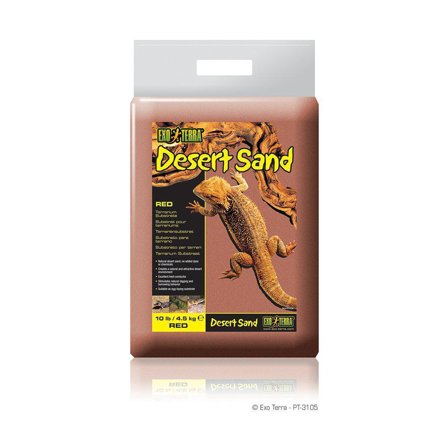 ExoTerra Desert Sand, Rød - 4,5kg