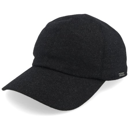 Wigéns - Grå unconstructed Keps - Baseball Cap Anthracite Melange Dad Cap @ Hatstore