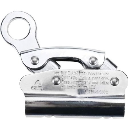 Selvlåsende innretning for tau med lukket form