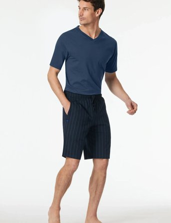 Schiesser Shorts - Navy - XXL
