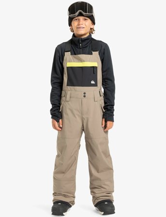 Quiksilver Mash Up Youth Bib - Brown - 176