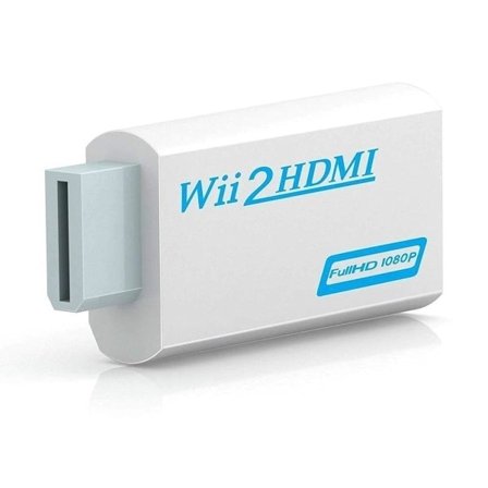 Wii til HDMI Adapter 1080p Full-HD kompatibel til Nintendo