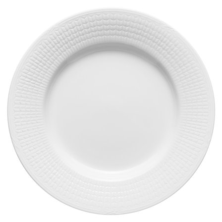 Rörstrand Swedish Grace Tallerken 24 cm Sne | KitchenOne