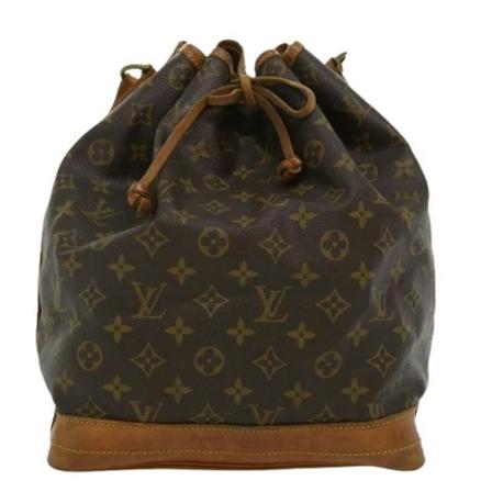 Louis Vuitton Vintage, Pre-owned Noe Monogram Bag Bruin, Dames, Maat:ONE Size,leer