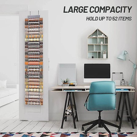 Vinylrullehylla med 52 fack, Vinyl Organiseringsförvaringshylla