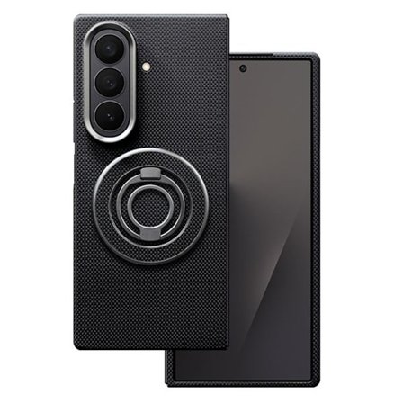 Mobilskal till Galaxy Z Fold 7 MagSafe Kevlar Metal Ring - Fine Mesh Grid