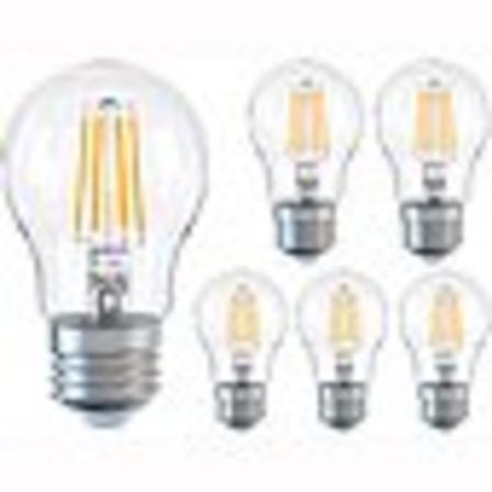 Pære E27, dimbar energisparepære 6W (tilsvarer 60