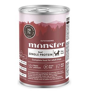Monster Dog Adult Single Beef, 400g