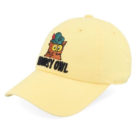 American Needle - Gelb Unconstructed Cap - Woodsy Owl Yellow Dad Cap @ Hatstore