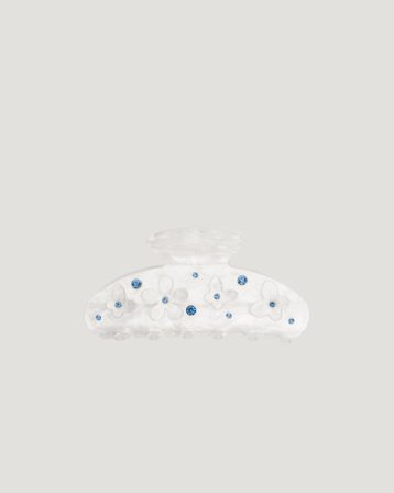 Dark Department Flower & Butterfly Hair Claw Hvit Accessoarer Jente - Kids Brand Store