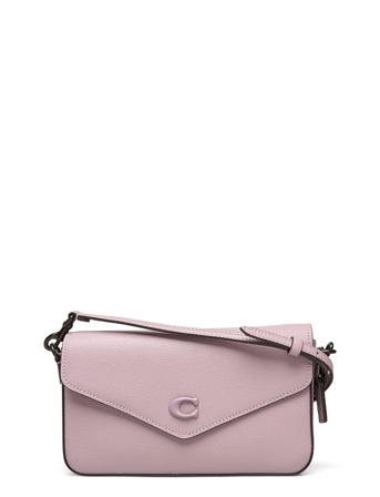 Tonal C Hardware Crossgrain Leather Wyn Crossbody Pink Coach