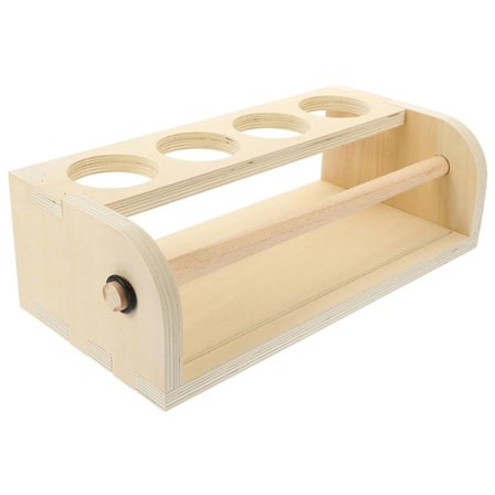 Bordplade Rulleholder til Hobby Papir Træ Papirrulle Dispenser til Børnetegninger