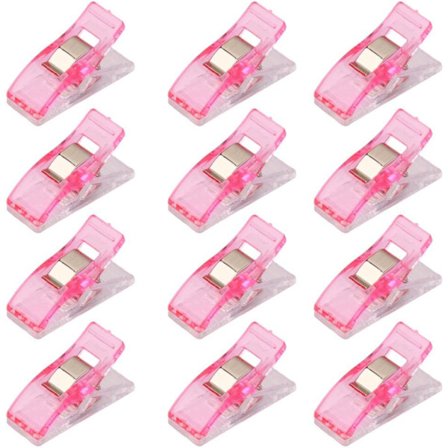 Rosa clips, one size, 50 point