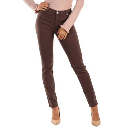 Trussardi, Slim-fit Trousers Bruin, Dames, Maat:W31
