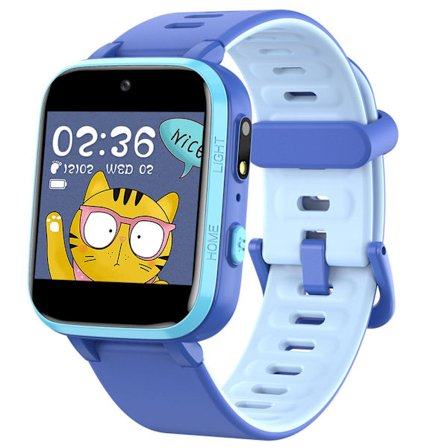 Y90PRO Barneunderholdningsklokke, Fotografering, Videospill, Musikkavspilling, Julegaver til Gutter og Jenter