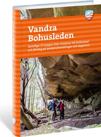 Calazo förlag Vandra Bohusleden literature Orange OneSize