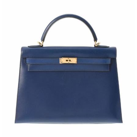 Hermès Vintage Handbags Blå, Dame Vintage Tasker, Størrelse: ONE Size