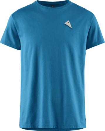 Klättermusen Verkstad 1990 Ss Tee Men's Men short-sleeved sweaters Blue L