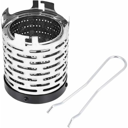 Camping Varmeovn - Bærbar Gasvarmer Mini Bærbar Udendørs Sammenklappelig Metal Varme Gasovn, Camping Vandretur Tilbehør
