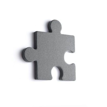 Akustikpaneel POLY, 700 x 700 x 50 mm, Wandmontage, hellgrau