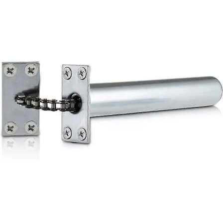 Satin Chrome Dold Dørstenger for Innerdører, Myk Lukking, Myk Lukking, Automatisk Intern Dørstenger