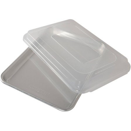 Nordic ware Naturals Quarter bageplade med låg, 34 cm - Aluminium | KitchenOne