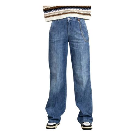 Liu Jo, Jeans ECS NEW Flare H.w. Blauw, Dames, Maat:W27