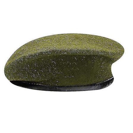 Unisex Militær Arméhatt Herre Fransk Stil Uniform Casual Street Beret Caps (FMY) Grønn Green