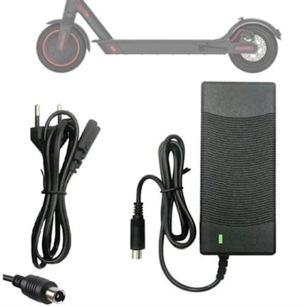 Laddare – 42V 2A för M365 och Ninebot – Snabb och trygg laddning M365/Pro/1S/Pro2/Essential/3