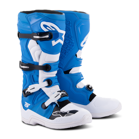 Stivali Cross Alpinestars Tech 5 Blu/Bianco 44,5