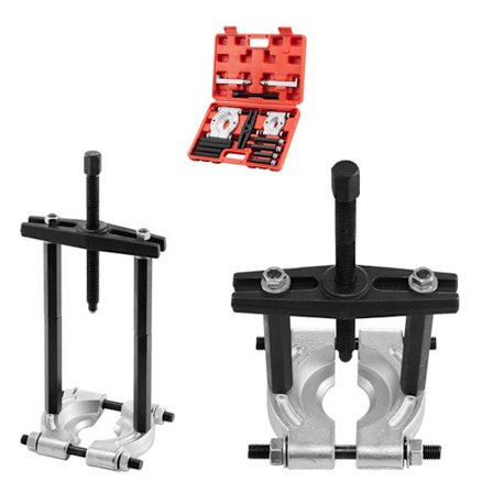 14-osainen laakerinpoistinsarja - Duoku - 5 tonnin kapasiteetti - 50 mm ja 70 mm puristimilla