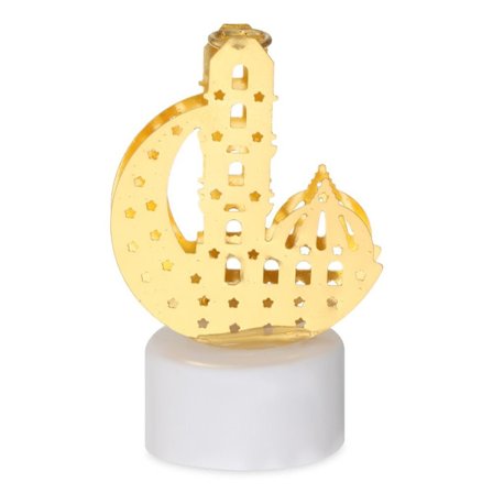 Eid Mubarak Ramadan Dekorationslampa LED-Ljusslinga