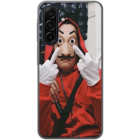 Samsung Galaxy A17 5G Gennemsigtig cover Red Masked Suit