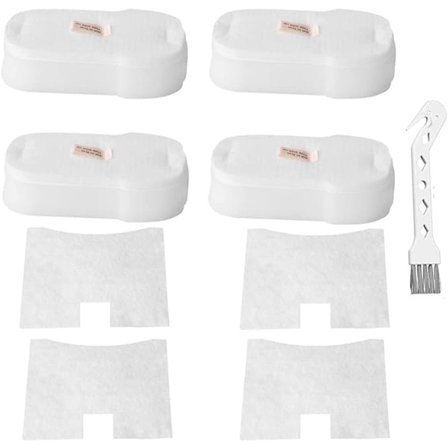 Lämplig för Shark dammsugare SHARK HZ2000 HZ2002 ersättningsfilter bomullstillbehör, 4-delars set