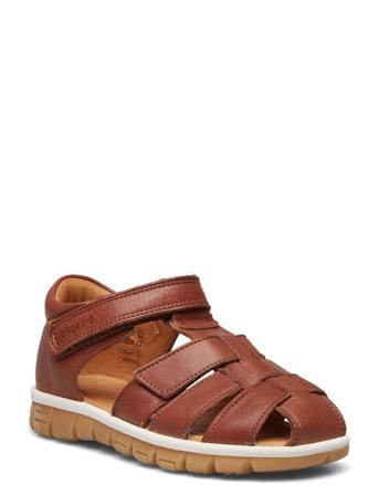 Bisgaard Angus Shoes Summer Shoes Sandals Brun Bisgaard*Betinget Tilbud
