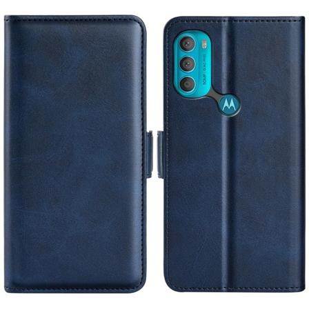 Motorola Moto G71 5g Premium Plånboksfodral - Blått Blå