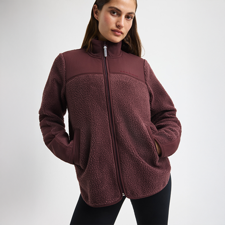 Træningsjakker & Veste Röhnisch Phoebe Pilejakke Lilla - Bodyman.dk