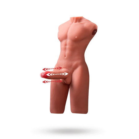 Jason Body Ass Masturbator & Thrusting Dildo - Sexleker Vuxen: Fleshlight, penisring, hylser & pumper