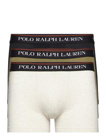 Stretch Cotton Boxer Brief 3-Pack White Polo Ralph Lauren Underwear
